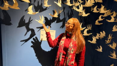 Ana Célia Macêdo visita o Museu de Arte e Ciência de Campina Grande