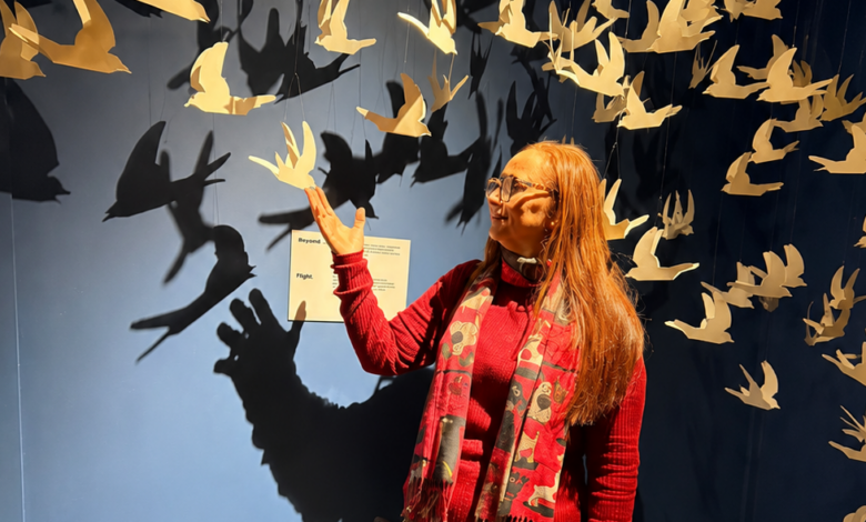 Ana Célia Macêdo visita o Museu de Arte e Ciência de Campina Grande