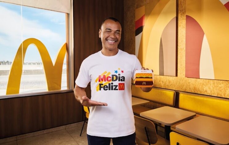 Cafu participa da campanha McDia Feliz 2026, que arrecada recursos por meio da venda do Big Mac para projetos de saúde e educação de crianças e jovens.