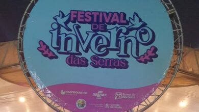 Público acompanha apresentações culturais durante o Festival de Inverno nas Serras, em Cuité, no Curimataú Paraibano.