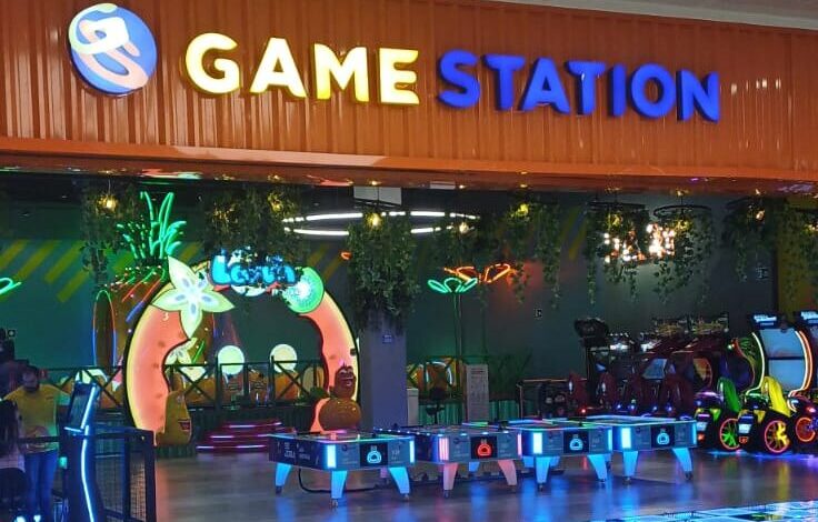 Nova estrutura do Game Station no Partage Campina Grande
