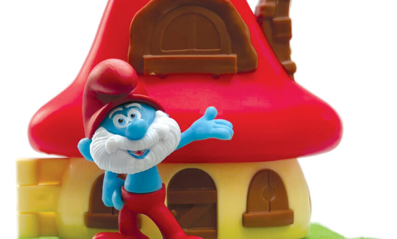 Bob's lança coleção dos Smurfs com brinquedos e bebidas